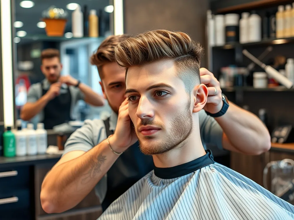 Jaka fryzura do trójkątnej twarzy męska? Przewodnik po stylach