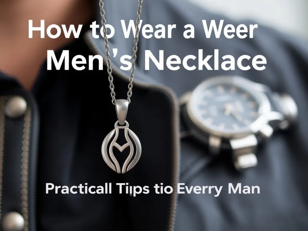 Jak nosić naszyjnik męski? Praktyczne porady dla każdego mężczyzny