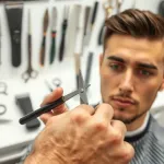 Jak zrobić fryzurę fringe męską? Przewodnik krok po kroku