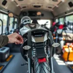 Jak zamocować motocykl w busie? Praktyczne porady i wskazówki