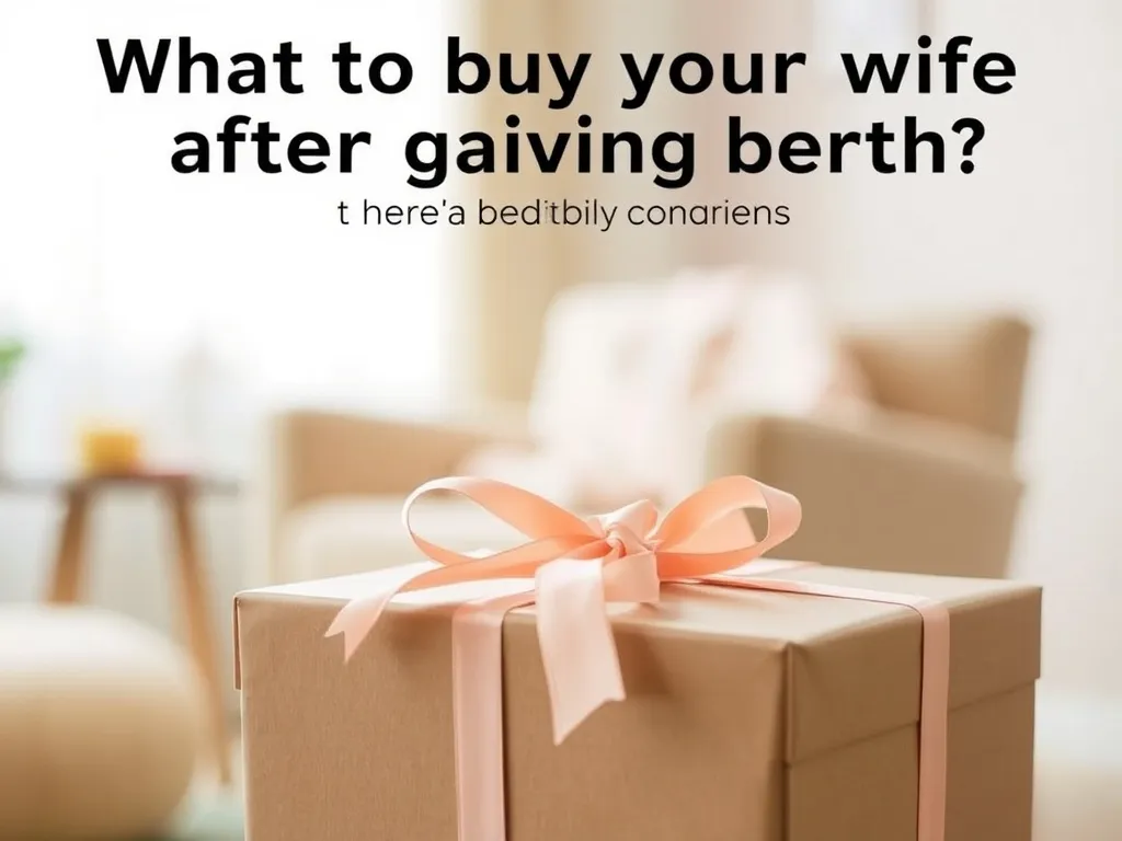 Co kupić żonie po porodzie? Oto najlepsze pomysły na prezent
