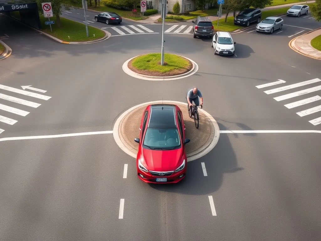 Kto ma pierwszeństwo na rondzie turbinowym? Odpowiadamy na pytania